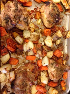 Roasted Chicken Thighs